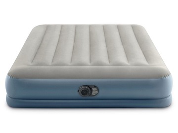 ВЕЛУРОВЫЙ МАТРАС С НАСОСОМ INTEX 64118