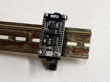 ESP8266 20x44 мм Монтажный кронштейн на рейку DIN 35