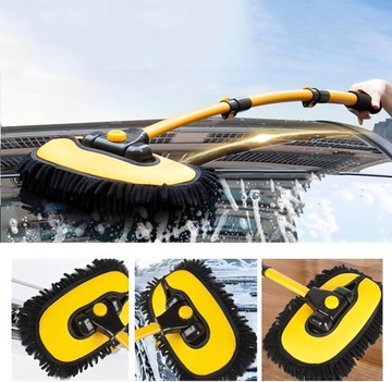 SZCZOTKA DO MYCIA SAMOCHODU Z TELESKOPOWYM UCHWYTEM, DO MYCIA SAMOCHODÓW