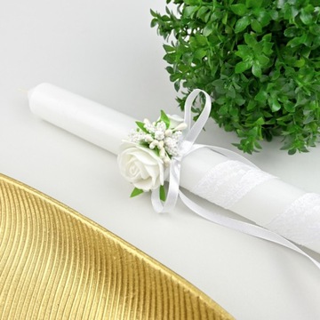 Комплект ОДЕЖДА + КРЕЩЕННАЯ СВЕЧА СЕРАЯ ВЫШИВКА название