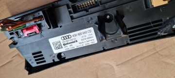 A6 C7 4G FACELIFT PANEL VENTILACE KLIMATIZACE 4G0820043CD A7