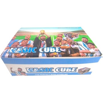 ЛОГИЧЕСКИЙ КУБ ДЛЯ СБОРКИ 3х3х3 РАЗВИВАЮЩИЙ ПАЗЛ С ФУТБОЛИСТАМИ