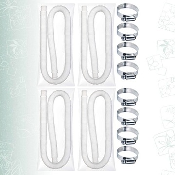 ГИБКИЙ ШЛАНГ ЗАЖИМЫ ДЛЯ ШЛАНГА ДЛЯ БАССЕЙНА ШЛАНГ ФИЛЬТР-НАСОСА