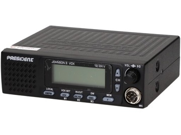 ПРЕЗИДЕНТ ДЖОНСОН II AM/FM CB-радио 12 В/24 В BG8