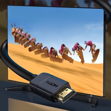 КАБЕЛЬ BASEUS HDMI 2.0 4K 60 Гц 3D HDR 18 Гбит/с ПРОЧНЫЙ КАБЕЛЬ С МЕДНЫМ СЕРДЕЧНИКОМ 1 м