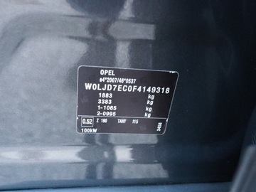 Opel Mokka I SUV 1.6 CDTI Ecotec 136KM 2015 Opel Mokka Piekna 1.6CDTI 136KM Bezwypadkowa Ful opcja Cosmo 170 tys km, zdjęcie 14