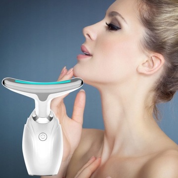 МАССАЖЕР ДЛЯ ЛИЦА ШЕИ ДЛЯ УКРЕПЛЕНИЯ ШЕИ И ЛИЦА EMS ЛИФТИНГ
