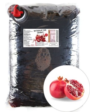 SOK Z GRANATU GRANAT 100% NFC TŁOCZONY 5L ŚWIEŻY
