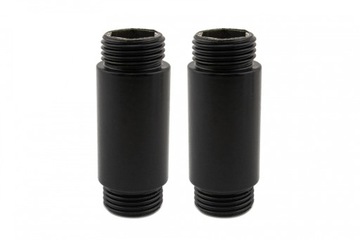 Przedłużka czarny mat dł. 40mm GZ 1/2 x GZ1/2 2szt