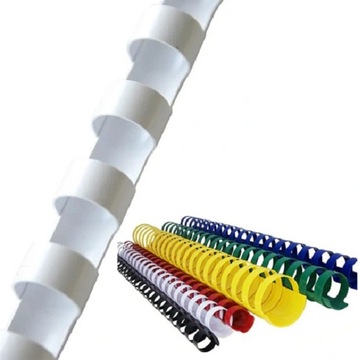 Grzbiety do bindowania białe Argo 5 mm 100 sztuk