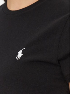 T-shirt basic z małym logo Polo Ralph Lauren M