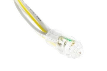 Moduł punktowy LED DL-1 0,1W 5VDC kolor żółty IP65 - komplet 2 szt.