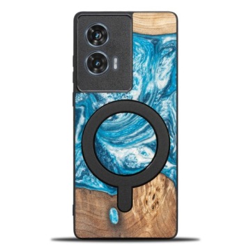 Pouzdro Bewood Unikátní pro Motorola Edge 50 Fusion Planety Uran s MagSafe