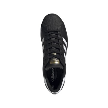 Buty męskie sportowe adidas Superstar Originals skórzane czarne 44