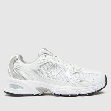 NEW BALANCE 38 SNEAKERSY 530 WHITE AND SILVER J20984