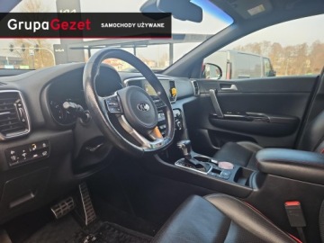Kia Sportage IV SUV Facelifting 1.6 T-GDI 177KM 2019 Kia Sportage GT LINE + PRE, AEB, 2WD, LED, martwe pola, skóra, 19 cali, we, zdjęcie 8