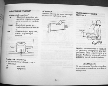 DAEWOO Tico (01.1997) - Instrukcja Obsługi