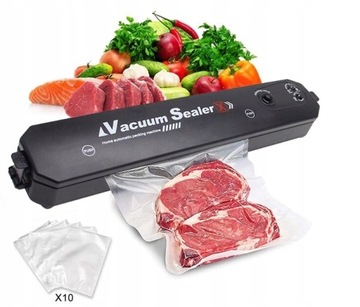 ВАКУУМНАЯ УПАКОВОЧНАЯ МАШИНА WEATHER ДЛЯ ПИЩЕВОЙ ПЛЕНКИ + МЕШКИ В КОМПЛЕКТЕ