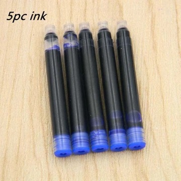 Metal Leather Frosted Black Fountain Pen EF G