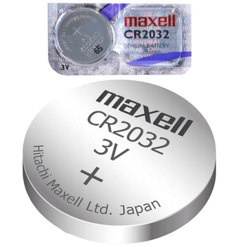 ЭФФЕКТИВНАЯ ПЛОСКАЯ БАТАРЕЯ ЛИТИЕВАЯ 1 ШТ В БЛИСТЕРЕ MAXELL CR2032 3V