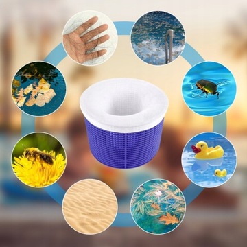 СЕТКА ДЛЯ БАССЕЙНА ФИЛЬТРА НОСКИ ДЛЯ СКИММЕРА ДЛЯ БАССЕЙНА 10 шт премиум