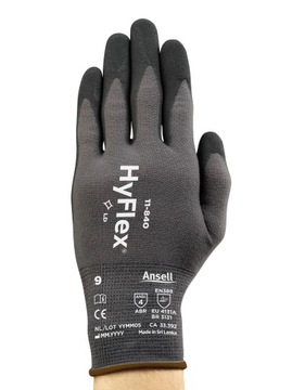 Бесшовные рабочие перчатки Прецизионные перчатки ANSELL HyFlex 11-840 размер 9-L