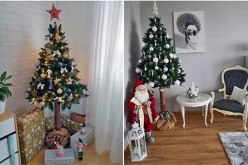 Искусственная ЕЛЬКА ПРЕМИУМ АЛМАЗНАЯ СОСНА на стволе 180см Плотная заснеженная