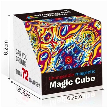 АНТИСТРЕССОВАЯ НЕПОДА МАГНИТНЫЙ КУБ ГОЛОВОЛОМКА ЛОГИЧЕСКАЯ ИГРА
