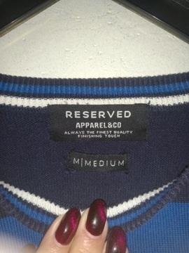 Sweter w paski Reserved