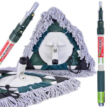 ТЕЛЕСКОПИЧЕСКАЯ РУЧКА 76-122СМ + ШВАБРА ДЛЯ УДАЛЕНИЯ ПЫЛИ НА СТЕНАХ