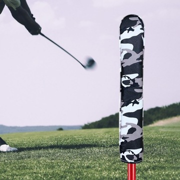 Pokrowiec na miotacza do golfa Pokrowiec na drążki wyrównujące w golfa Szary