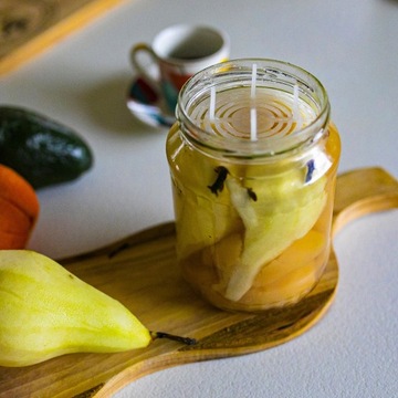 Docisk sitko do przetworów kiszonek do słoików