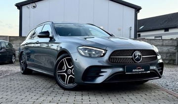 Mercedes Klasa E W213 Kombi Facelifting 2.0 E200 197KM 2020 Mercedes-Benz Klasa E AMG line PANORAMA skory el klapa KAMERA ambiente FUL, zdjęcie 2