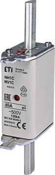WKŁADKA topikowa NH1C BEZPIECZNIK WT-1C 100A ETI