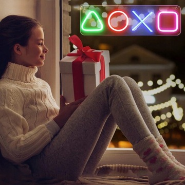 LED NEON ИГРОВОЙ ПАТРУБОК ДЛЯ КОМНАТЫ ПОДРОСТКА