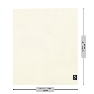 ДЕТСКОЕ БАМБУКОВОЕ ХЛОПКОВОЕ ОДЕЯЛО ДЛЯ ДЕТЕЙ ЭКРУ 80х100