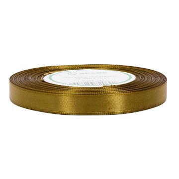 Wstążka satynowa 12mm/32m złota