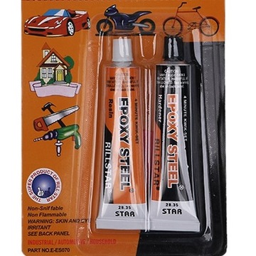 ДВУХКОМПОНЕНТНЫЙ ЭПОКСИДНЫЙ КЛЕЙ ПРОЧНЫЙ К СТАЛИ НА ОСНОВЕ ЭПОКСИДНЫХ СМОЛ D