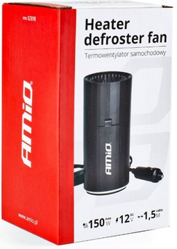 АВТОМОБИЛЬНЫЙ ОБОГРЕВАТЕЛЬ ОБОГРЕВАТЕЛЬ СТЕКЛА 12В 150ВТ FARELKA ВЕНТИЛЯТОР ОБОГРЕВАТЕЛЬ