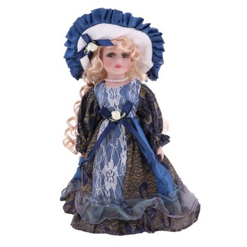 1 sztuka porcelanowa lalka1 sztuka drewniany