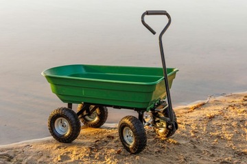 WÓZEK OGRODOWY PRZYCZEPKA TACZKA WYWROTKA 200KG