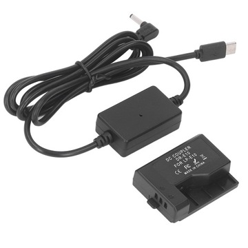 LP E10 atrapa baterii DR E10 łącznik DC atrapa