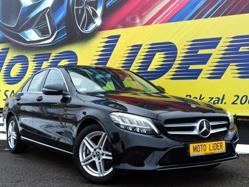 Mercedes Klasa C W205 2020 Mercedes C 180 Salon, I właściciel, bezwypadkowy