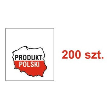 Wszywki Metki odzież. PRODUKT POLSKI - 200 szt