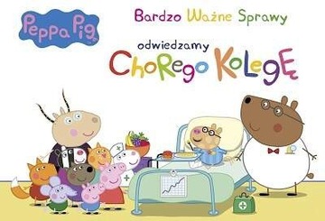 Świnka Peppa. Odwiedzamy chorego kolegę, Praca zbiorowa