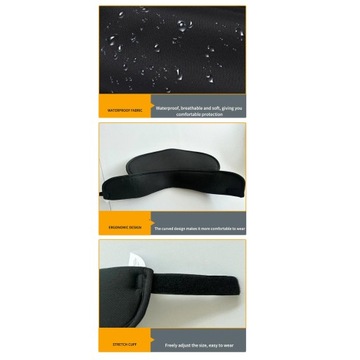 Универсальная устойчивая к царапинам защита горла хоккейного вратаря.