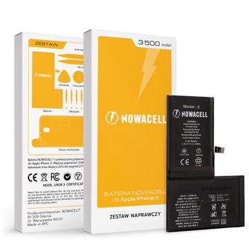 Nowacell Battery для iPhone XS- более высокая емкость