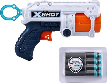 ZURU X-SHOT GUN МОЩНАЯ ПУСКОВАЯ УСТАНОВКА + 16 ИСКУССТВ