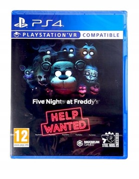 FIVE NIGHTS AT FREDDY'S - HELP WANTED / PŁYTA / PS4, PS4 VR / PS5 / NOWA