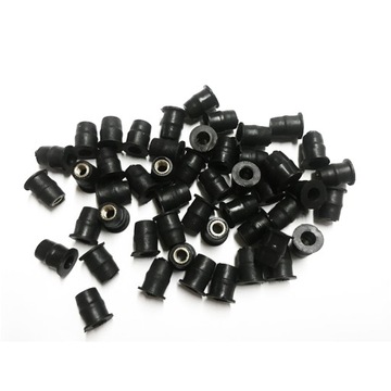 100 SZTUK/PARTIA M5X0.8MM ГУМИ WELLNUT METRIC MOTO 